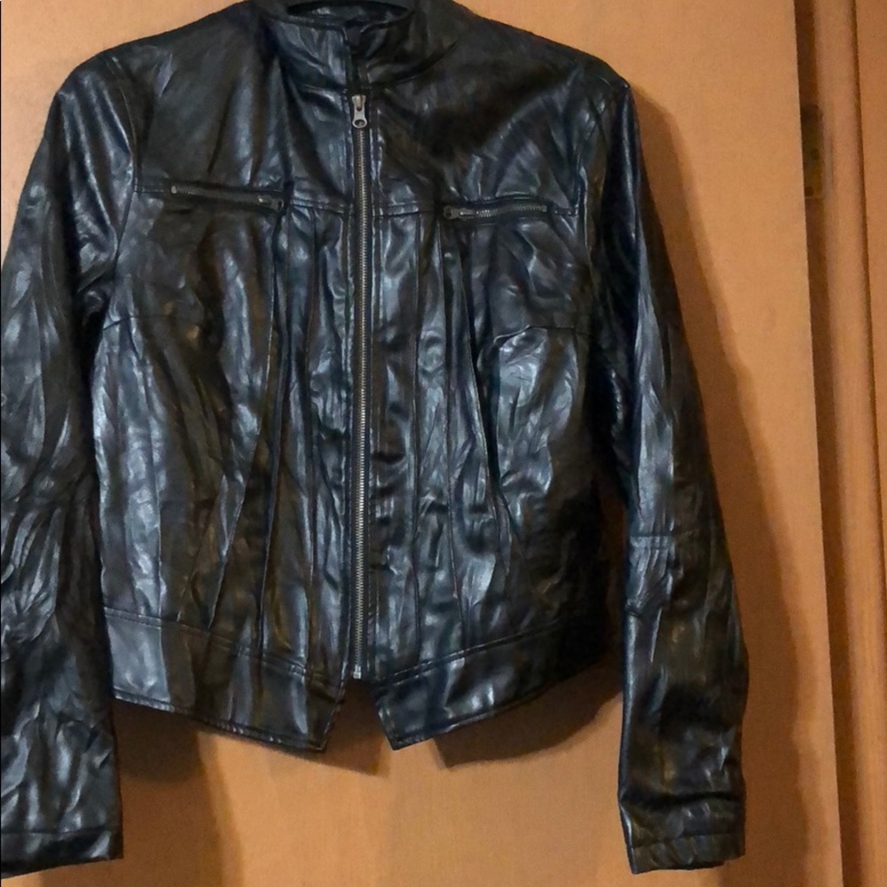 Leather jacket